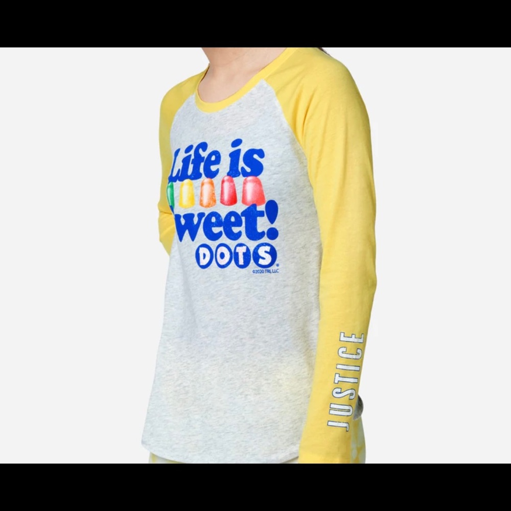 Girls justice shirt